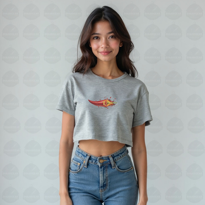 Hot Like Chilli Crop Top – Fiery Bold Streetwear