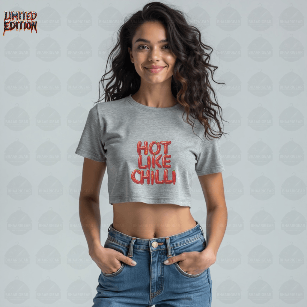 HOT LIKE CHILLI 🌶️ The Tee That Brings the Heat - BhaariGear 