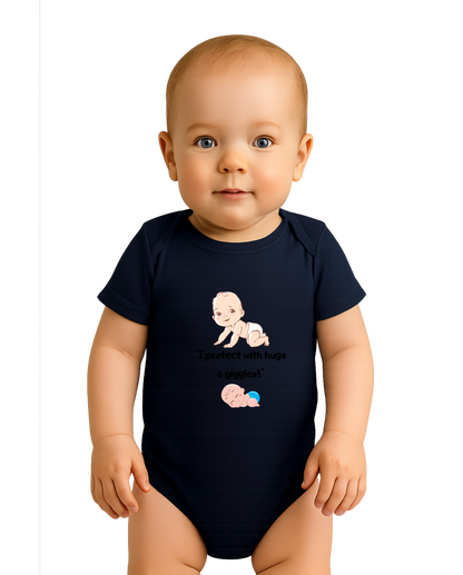 Adorable Baby Clipart Set – Crawling & Sleeping Infant Illustration