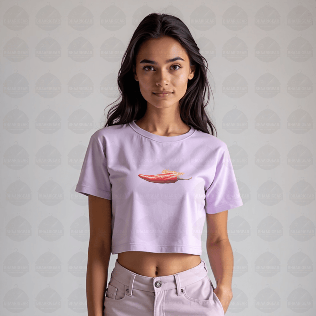 Sliced & Spicy 🌶️ The Tee That Turns Up the Heat - BhaariGear 