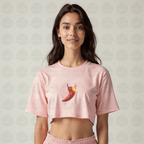 Hot Like Chilli Crop Top – Bold Style That Sets You on Fire - BhaariGear 