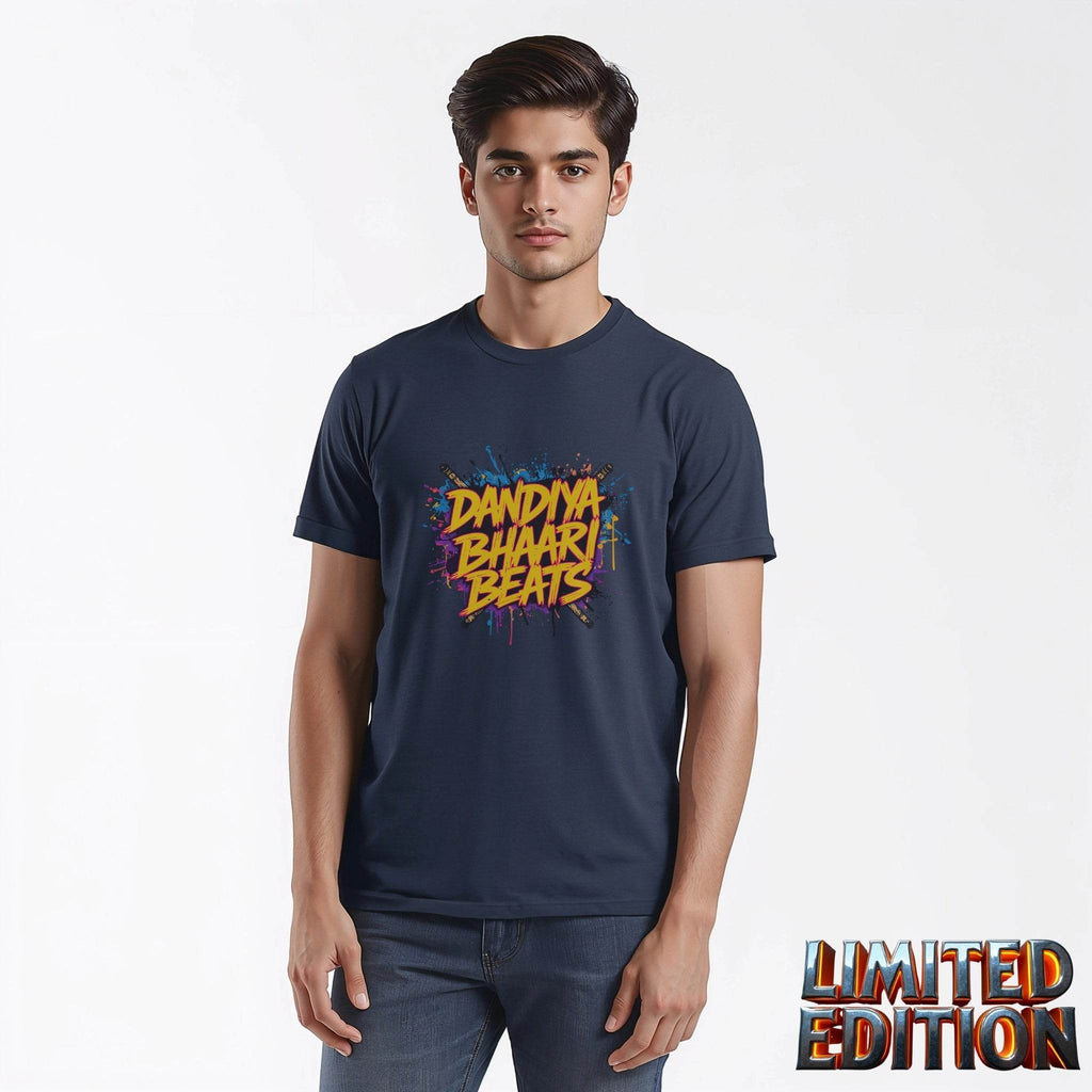 Dandiya Bhaari Beats Tee – Street Vibes Meet Festive Energy - BhaariGear 