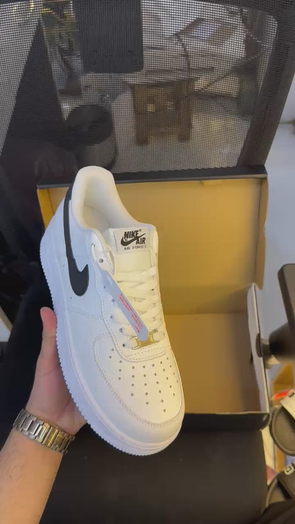 NIKE Air Force 1 – White/Black (10A Grade | OG Edition)