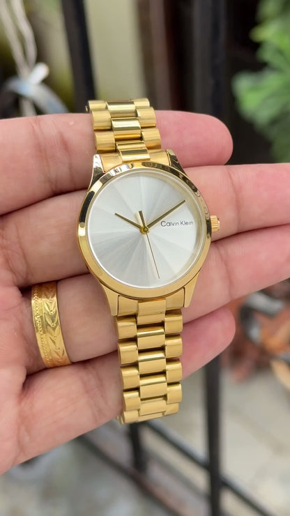 Calvin Klein Burst Analog Women's Watch – 7AA Premium Collection