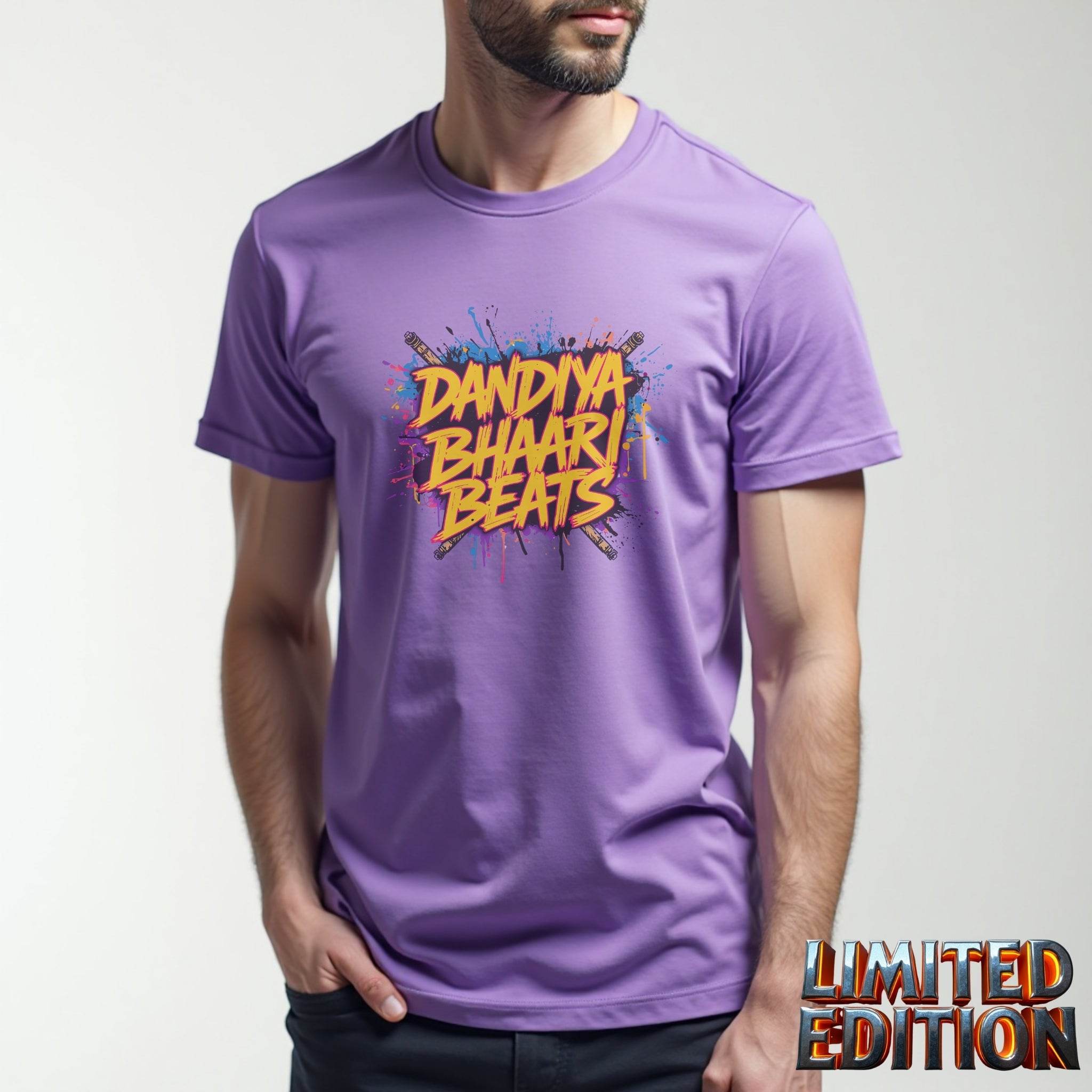 Dandiya Bhaari Beats Tee – Street Vibes Meet Festive Energy - BhaariGear 