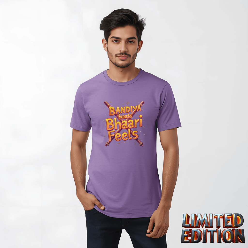 Dandiya Beats, Bhaari Feels – The Ultimate Festive Streetwear Tee - BhaariGear 