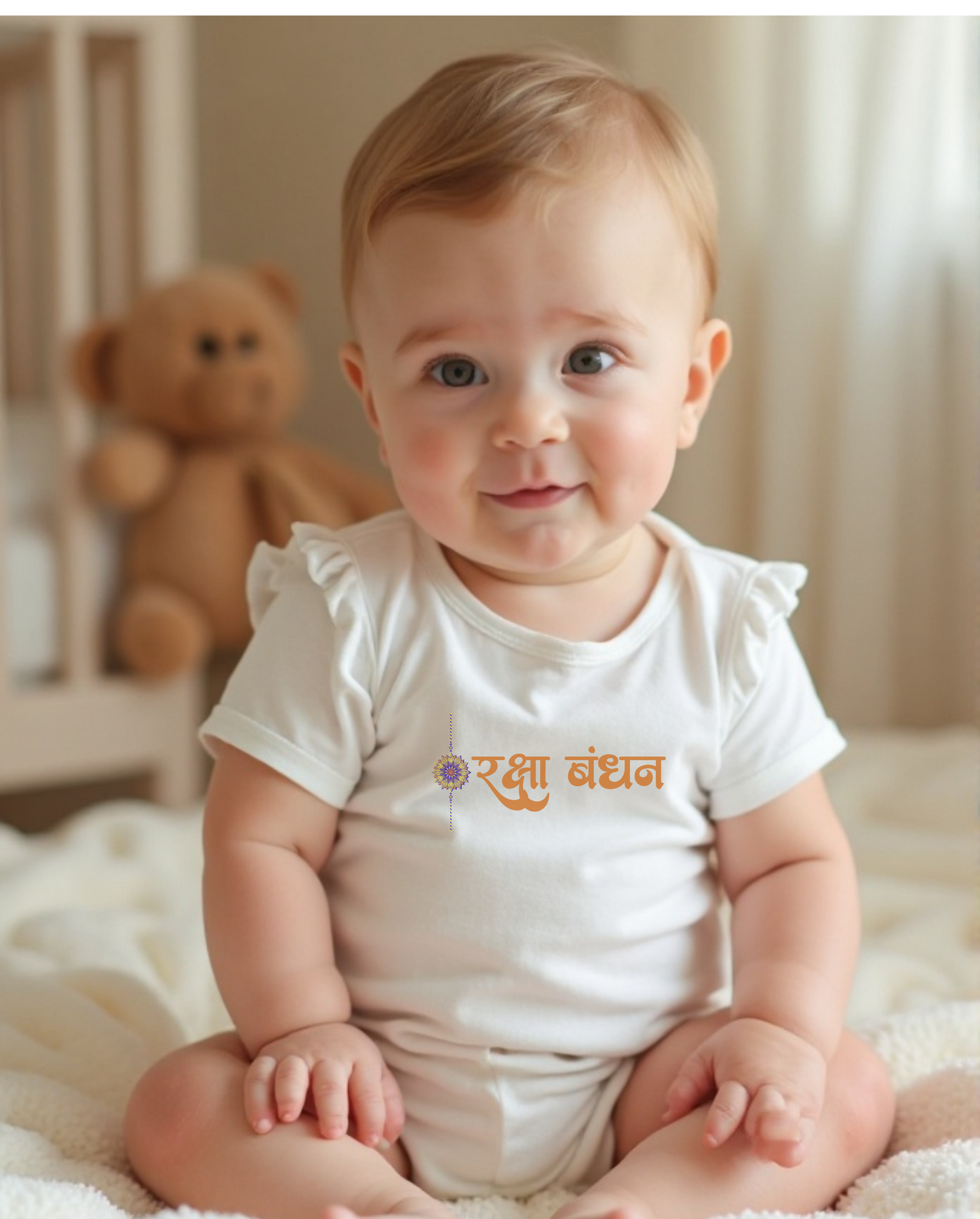 Raksha Bandhan Romper for Newborns