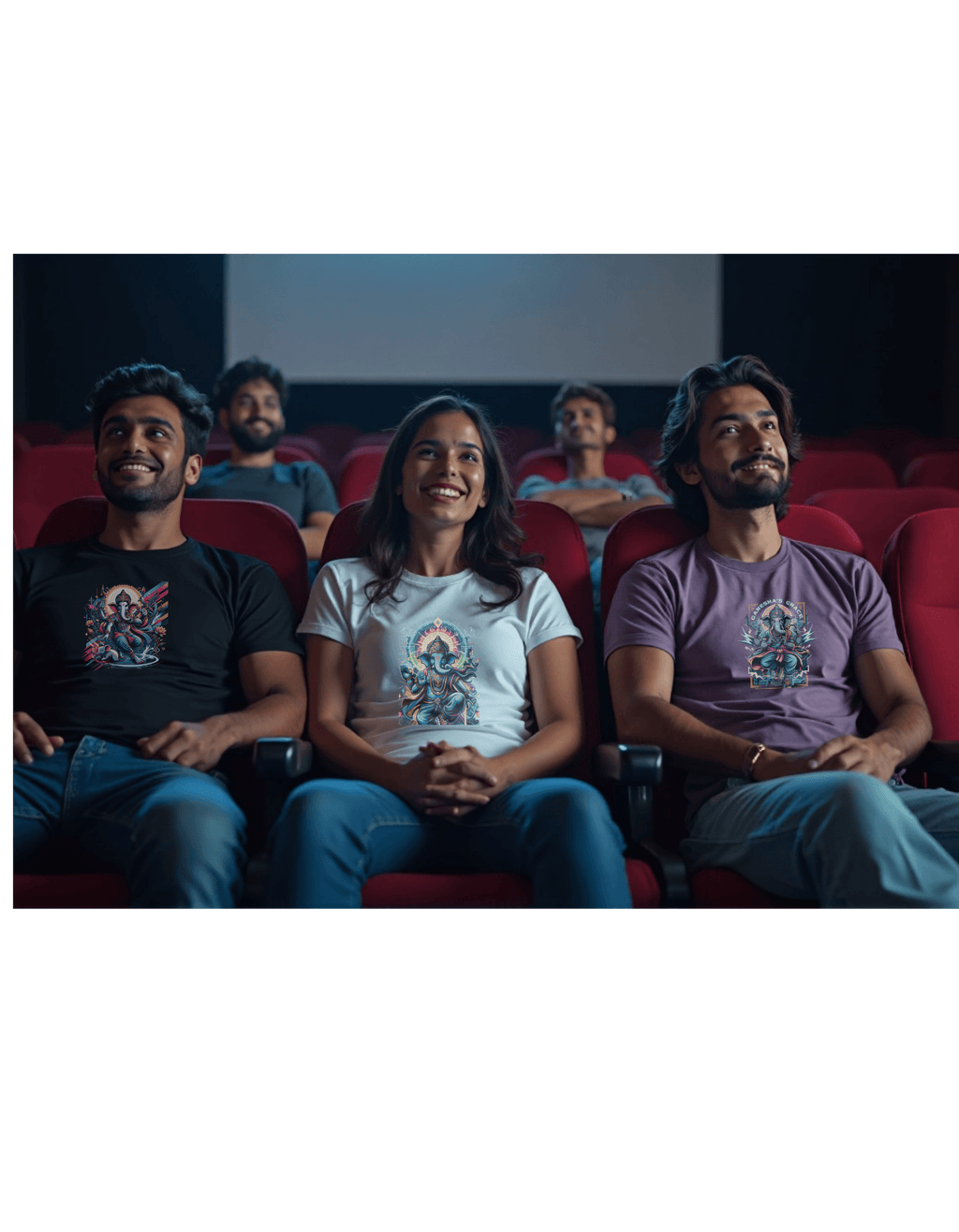 Ganesha’s Grace | Urban Divine Vibes T-Shirt Design - BhaariGear 